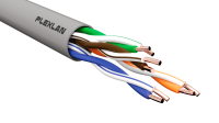 Кабель витая пара PLEXLAN CCA UTP 4PR 24 AWG CAT5е