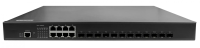 Управляемый коммутатор L3 GIGALINK уровня 3, 12 портов 1/10G BaseX SFP+, 8 портов 1000BaseT, 1 Консоль