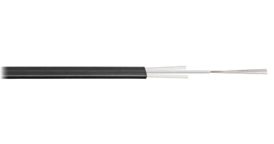 Кабель оптический 8 волоконный SM 9/125 внешний, 1 кН, плоские, со стеклопластиковыми прутками.
