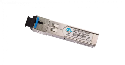 Модуль GIGALINK SFP, WDM, 1,25Гбит/c, одно волокно SM, SC, Tx:1310/Rx:1490 нм, DDM, 14 дБ (до 20 км)